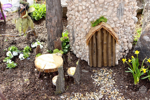 Woodland Fairy Festival - Fairy house at Gardner Village 
