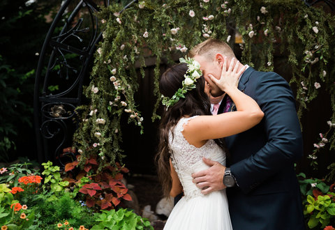 The Gathering Place Weddings & Receptions - slc bride and groom 