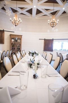 Upper Silo Banquet Room - Formal dining area  