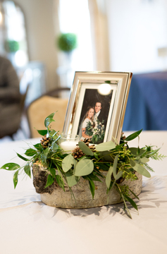 The Gathering Place Weddings & Receptions - Wedding center piece 
