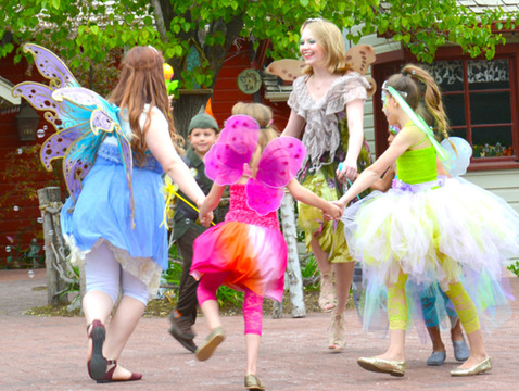 Woodland Fairy Festival - fairy parades on saturdays at Gardner Village 