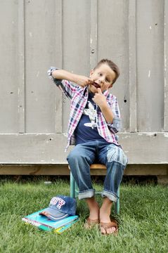 Spoiled Rotten Children's Boutique - boys back to school outfit 