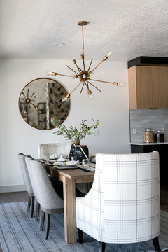 Down to Earth Projects | Urban Ridge Roadd - Dining room upholstered side chairs 