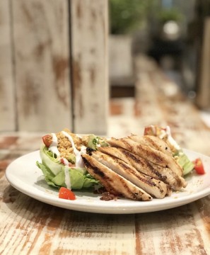 Entree at Archibald's Restaurant  - Chicken and Lettuce Wedge  