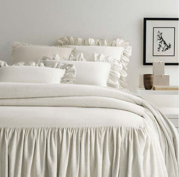 Wilton Bedspread - wilton white bedspread 