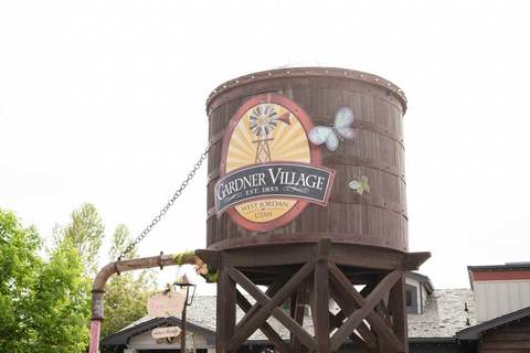 Woodland Fairy Festival - water tower during woodland fairies at gardner village 
