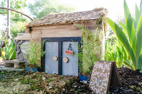 Woodland Fairy Festival - woodland fairy spring sale display 