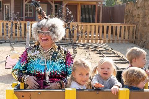 Ricochet Canyon Train Ride - train ride at ricochet canyon 