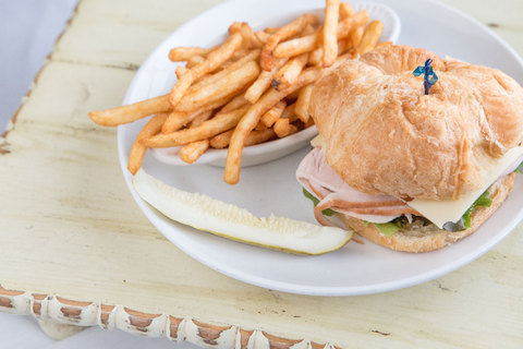  Archibald's Turkey Croissant and Fries