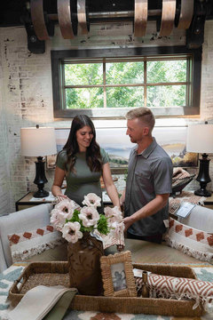 Couple Shopping at CF Home - couple shopping at cf home furniture 