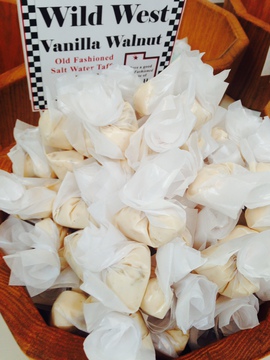 Chocolate Covered Wagon - Old fashioned salt water taffy 