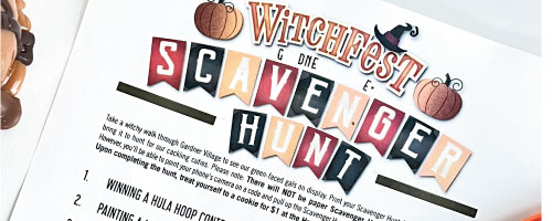 BEWITCHING SCAVENGER HUNT BEWITCHING SCAVENGER HUNT
