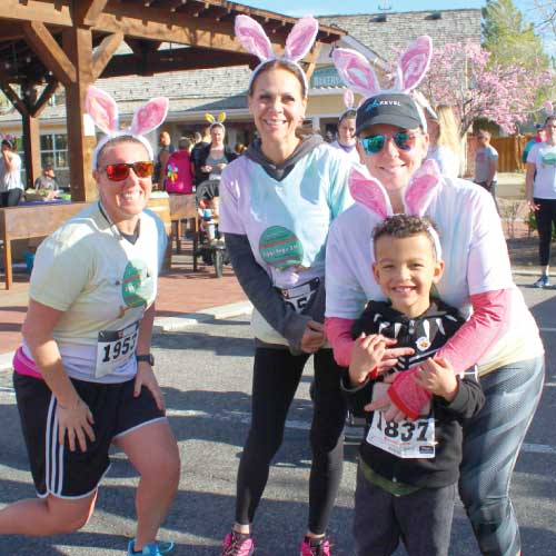 EGGS LEGS 5K, 10K, HALF MARATHON <br> GARDNER VILLAGE