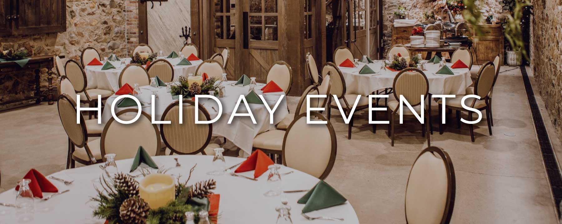 holiday event venues