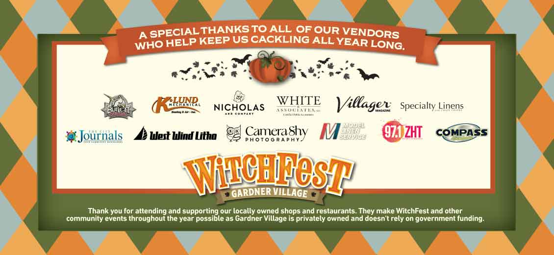 WitchFest sponsors
