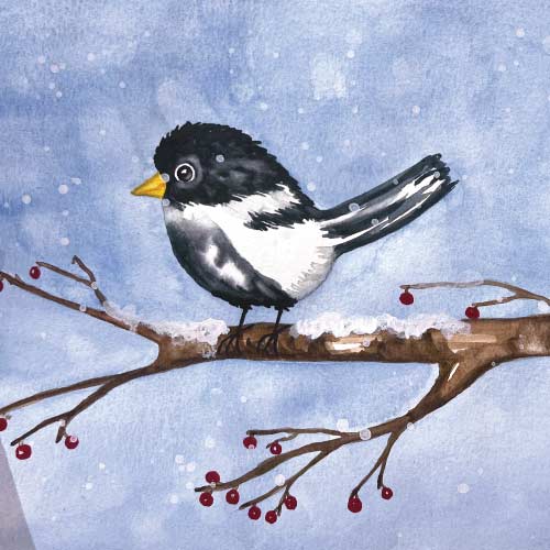 WINTER WATERCOLOR WORKSHOP <BR>THE ART COTTAGE