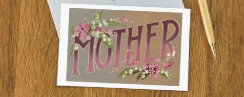 SEND MOM A POSTCARD <BR>LILLY & VERA