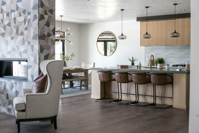 modern transitional design style