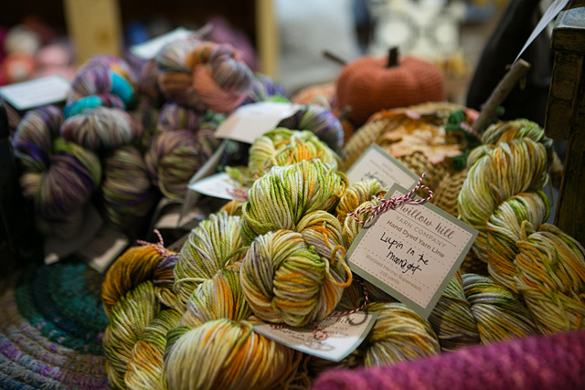 hand dyed yarn