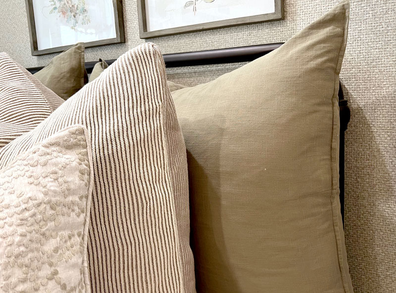 double sided pillow