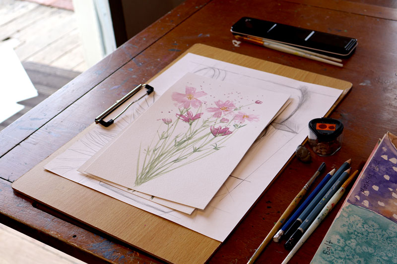 watercolor classes