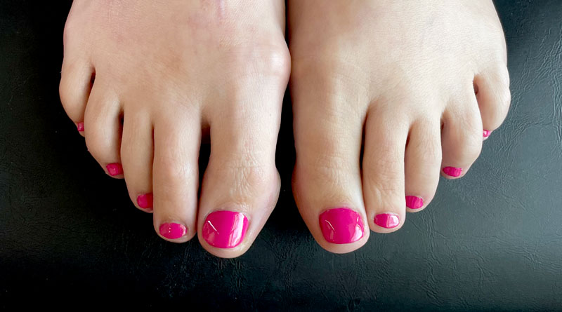 summer pedicure