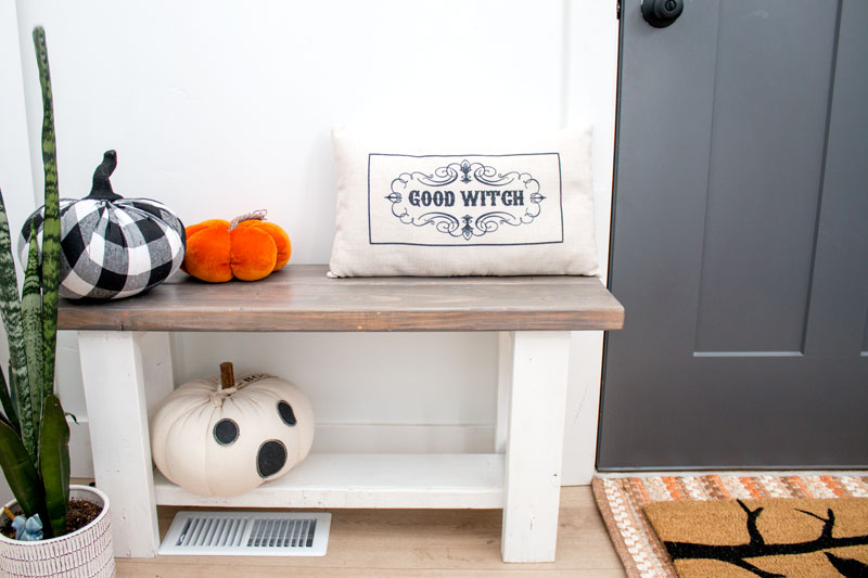 welcome bench