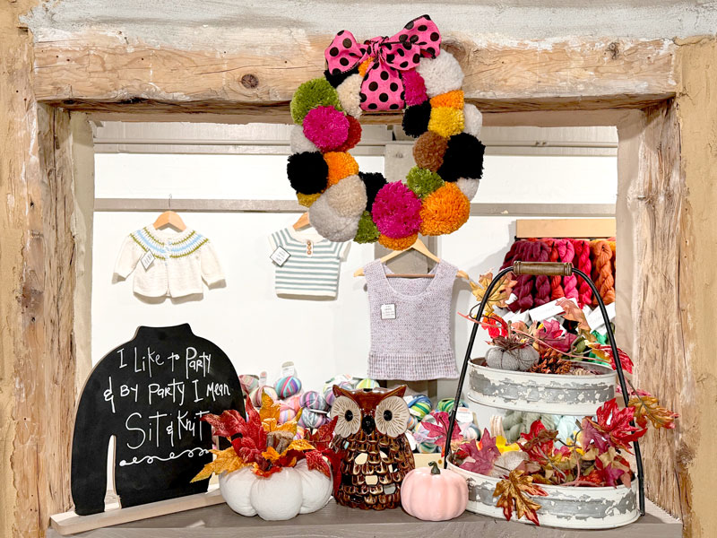 Pom Pom Wreath