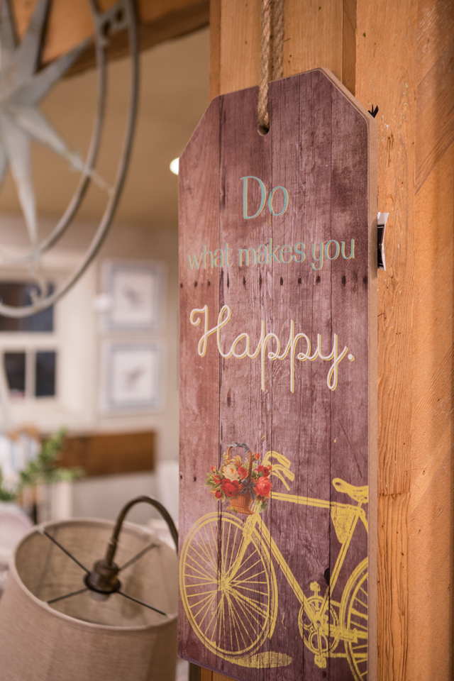 wood tag sign
