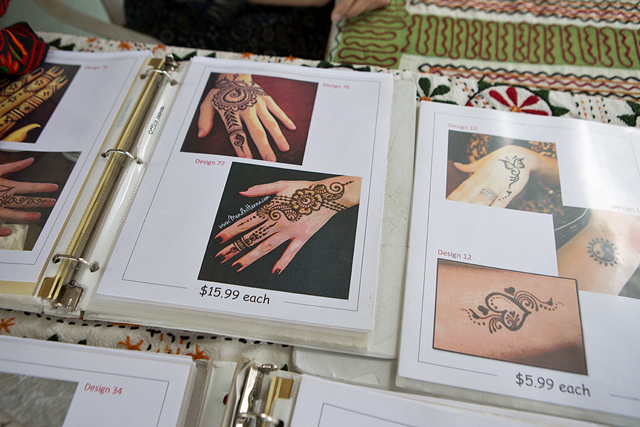 henna tattoos
