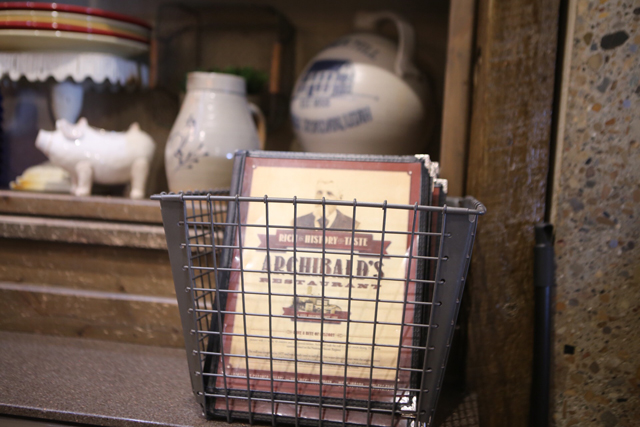 archibalds restaurant menu