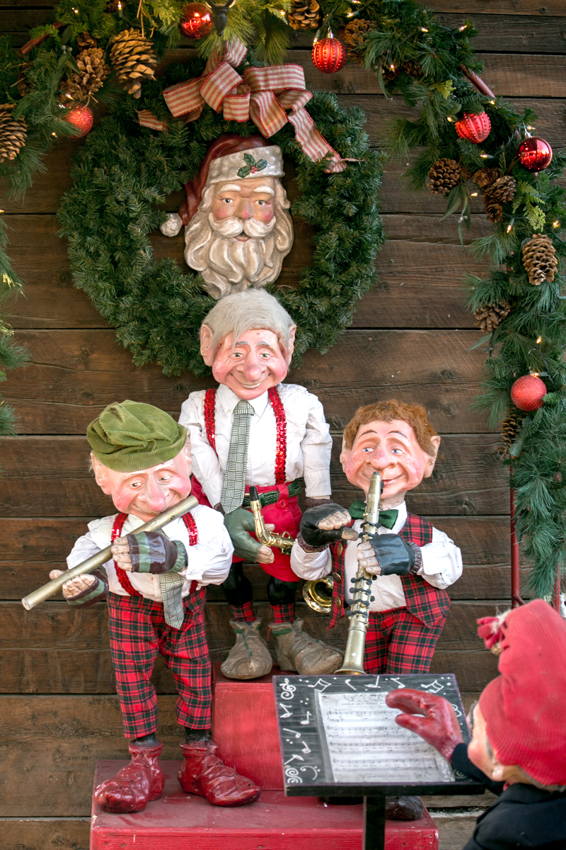 handcrafted Christmas displays