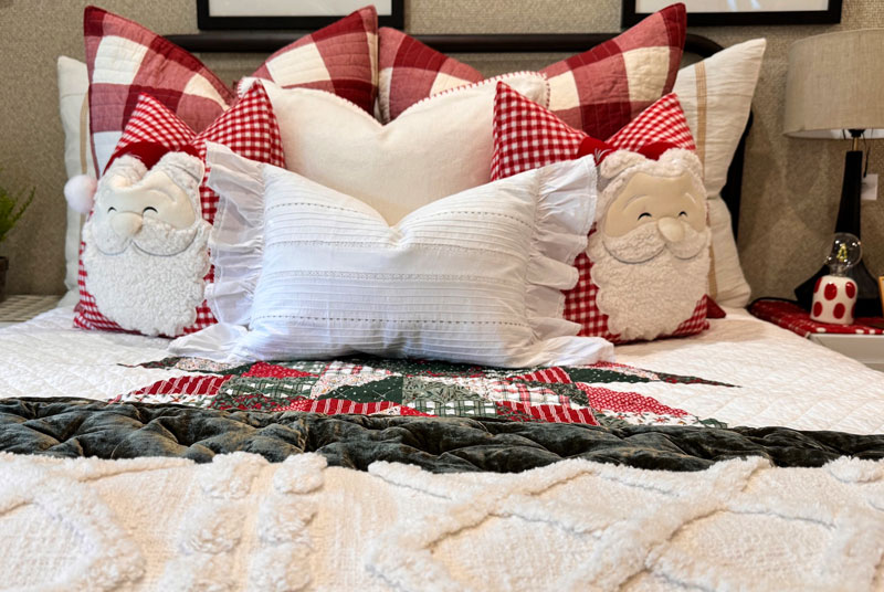 Santa pillows