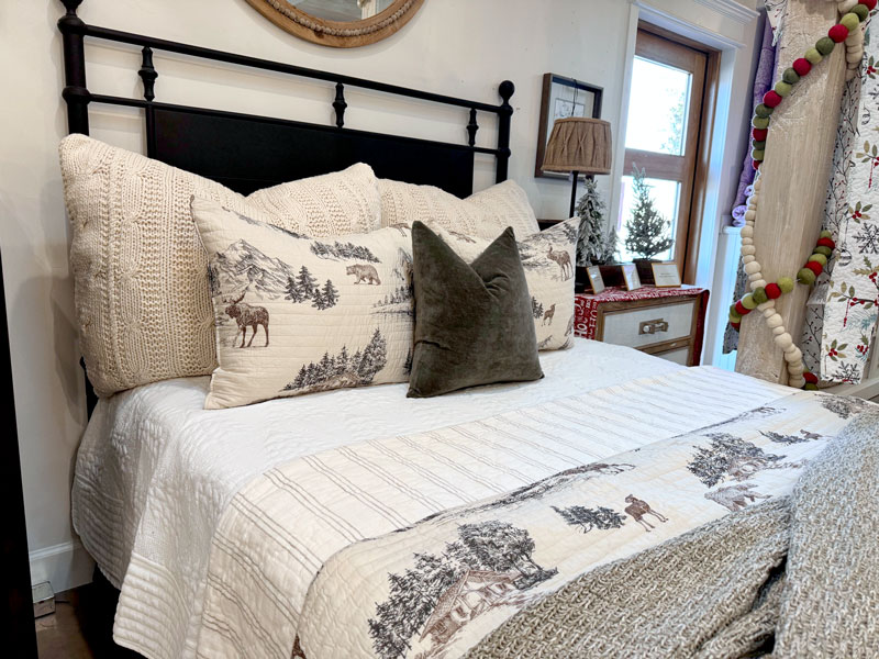 lodge bedding
